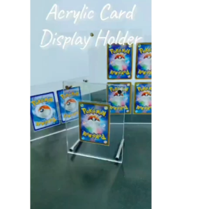 【Morgan Games】[Ready Stock] Acrylic Card Display Holder | Screw-Bolt Multi-Card Display for Pokémon