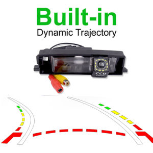 Intelligent Dynamic Trajectory Tracks Rear View Camera Backup Reverse Parking For Toyota RAV4 RAV-4 2000-2012