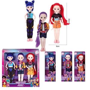 A New Series Korean Wave Girl Group K-POP Witch Hunt Doll Rumi Mirazoi Toy Vinyl Doll Christmas Childrens Birthday Gift