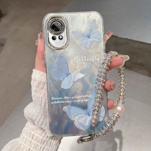 Dyeing Butterfly Huawei Nova Series Phone Case Fresh Style Girls Version with Lens Protection Silicone Material Anti-Fall