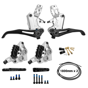 ZRACE | Bộ Phanh Đĩa Thủy Lực Nhẹ ZRACE M3 X4/XG4 Dành Cho Xe Đạp Leo Núi MTB XC Trail AM DH DJ - Phanh Xe Đạp Áp Suất Dầu CNC Hoàn Toàn
