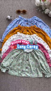 PAKET 4 PCS BLOUSE SABRINA 1-6TH atasan anak perempuan baju anak perempuan lengan panjang ATASAN