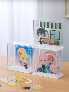 Inomata Bajie Storage Box Dustproof Display Case Badge Guka Organizer Japanese Brand Home Storage Solution