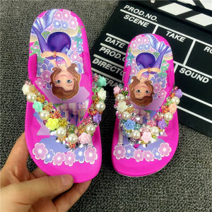 Children's Slippers: Sophie Little Princess Flip Flops & Non-Slip Soft Bottom Options