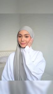 Modal Cotton Jersey Hijab Scarf for Muslim Women Shawl Stretchy Easy Plain Hijabs Scarves Headscarf African Woman Turban Ramadan