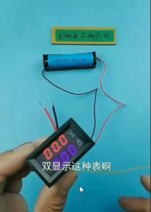 12V-72V Car Marine Motorcycle LED Digital Voltmeter Voltage Meter Battery Charge Level Indicator