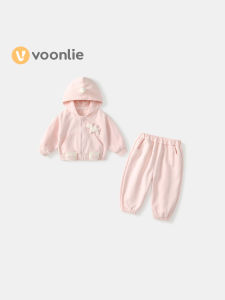 VOONLIE | Bộ Hai Món Bé Gái Cartoon Pony Thời Trang Xuân Thu
