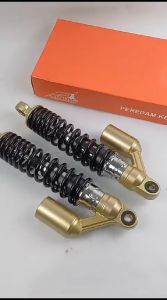 SKOK TIGER REVOLUTION SHOCK TIREV GL MEGAPRO RX KING JAPSTYLE SHOCKBREAKER 320MM TABUNG GOLD AGRAS