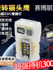 Đèn Làm Việc Chiếu Sáng Rộng Siêu Sáng Có Từ Tính Mạnh ABS Có Thể Xoay Đèn Pin Cầm Tay Chiếu Sáng Xa Để Sửa Chữa Ô Tô