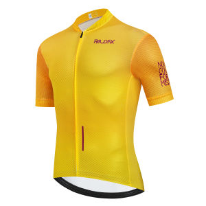 RAUDAX Summer Mens Cycling Short Sleeve MTB Jersery 4 Colors Biking Clothing Bicycle Top Shirts For Men Clothes With 3 Pockets