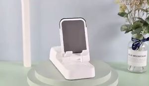 Multifunctional Foldable Phone Holder Stand with Wireless Bluetooth Speaker for 12 13 Smartphone Desktop Non-slip cket