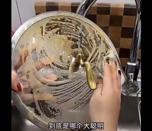 AURORA Kain Lap Dapur Kawat Bentuk Petak Halus Untuk Membersih Panci Dan Piring Kain Cuci Piring Kawat