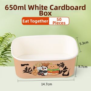 YINGXIKE | Disposable Rectangular Food-Grade Takeout Containers
