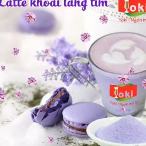 Latte Khoai lang tím Yoki
