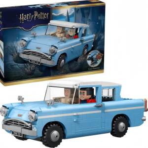 Hogwarts Flying Ford Anglia Model Assembly Toy