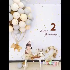 ins Beruang Angin Terapung Belon Udara Panas Hiasan Pesta Ulang Tahun Bayi Bekalan Perkahwinan Paparan Tingkap Pembukaan Kedai