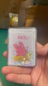 Gương Trang Điểm Mini Hai Mặt Gương Có Nước Có Kim Tuyến