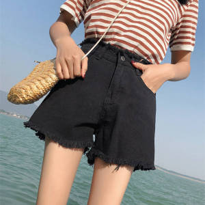 Quần Jeans Denim Rách Cho Nữ Mùa Thu Quần Ống Thẳng Ôm Dáng Cạp Cao Quần Dài Đến Sàn Thời Trang Công Sở