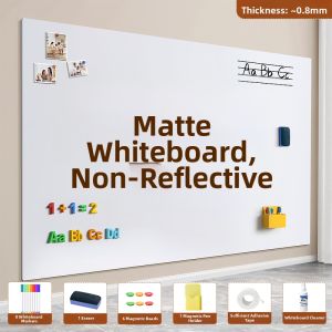 TONGMUXING | Self-Adhesive Portable Magnetic Whiteboard  for Home Teaching Drawing Notes