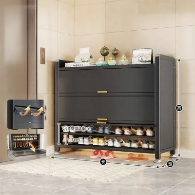 DIBIOU | Dust-Proof Shoe Cabinet Rack Multiple Layers