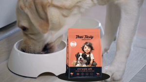 อาหารสุนัขแบบแห้ง รสไก่ไทยแสนอร่อย