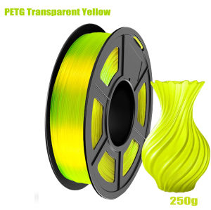 PETG Filament 1.75mm Translucent High-Speed 3D Printer Filament Up to 600mm/s 250g/500g/1000g Spool