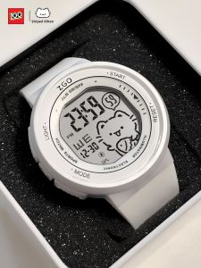 ZHENGGANG | Cute Cat Design Girls and Kids Water Resistant Digital Watch