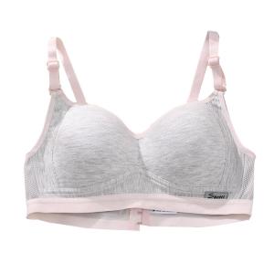 Teenage Girl Cotton Bra Thin Cup Padded Wireless Summer Underwear for Puberty Development Stage Two Three Phases Annphia Brand