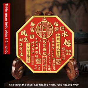 YD | Vật Trang Trí Mạ Đồng May Mắn