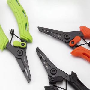 Fishing Pliers Stainless steel Fish Line Scissors Multifunctional Outdoor Portable Lure Pliers