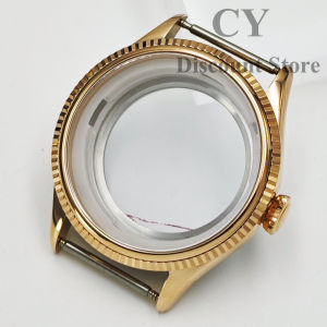 RICHUS NH35 Watch Case 39mm Silver Stainless Steel Watch Case Sapphire Crystals Fit NH35 NH36 ETA2824 PT5000 Movement