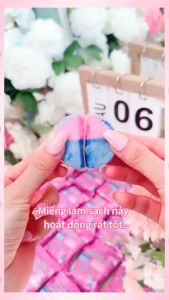 Viên xả bồn cầu viên thả bồn cầu khử mùi viên tẩy bồn cầu hương hoa hồng sạch khuẩn_VXBCHH