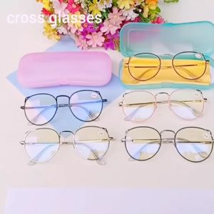 แว่นสายตาสั้น-4.00 เลนส์บลูบล็อค ทรง Cat Eye