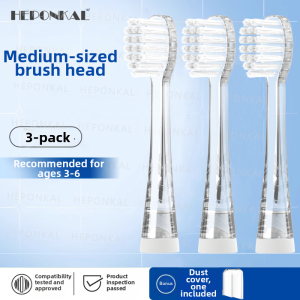 Soft Bristle Electric Toothbrush Head for Children Baby Replacement Brush Head Marudai Ma11 Ma10 Kids Oral Care