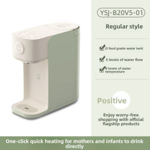 [China Plug Adapter Needed] Bear | Instant Hot Home Desk Mini Tabletop Direct Drinking Water Purifier Heater