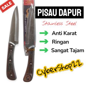 Pisau Dapur Stainless Steel Anti Karat ringan - Knife