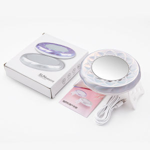 8W LED Nail Art Dryer USB Charging Portable Mini Nail Art Lamp UV Gel Varnish Curing Machine with Makeup Mirror