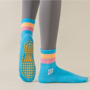 Anti Slip Floor Socks for Adultes Trampoline Yoga Socks Pilates Footwear socks Amusement Park Socks