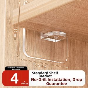 YUHANG | Drill-Free Support Bracket L-Shape Triangular