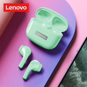 Green Color Choice Lenovo LP40 Pro TWS Bluetooth 5.3 Earphones Wireless Sport Noise Reduction Headphones Touch Control 2025 New