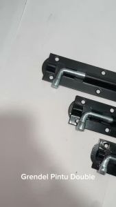 Grendel Pintu Double Plat Hitam: Pilihan Terbaik untuk Keamanan Rumah Anda