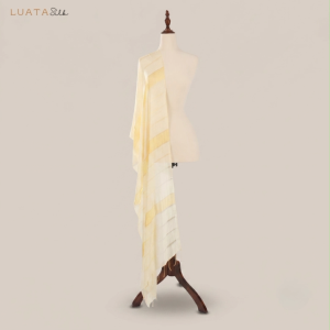 Khăn Lụa Cao Cấp Nắng Pha Lê Luata Silk - Khăn Choàng Lụa Đẹp Làm Quà Tặng Sang Trọng 55x170cm