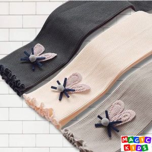 Kids Cotton Leggings High Quality Bunny Design Stretchable and Comfortable Socks for Girls 2-8 Years Old