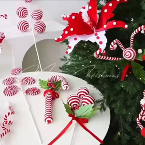 Sunlight Candyland christmas candy cane christmas decorcandy cane stick long in xmass decoration sale for xmas tree decorchristmas tree decor&christmas snow village with candy christmas decorationschristmas flowers fuzzy wire flower bouquet christmas