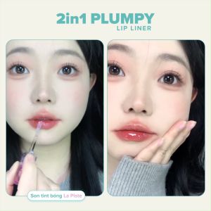 COMBO 2 Kẻ Viền Môi Hai Đầu DEARMAY 2in1 Plumpy Lip Liner 0.46g