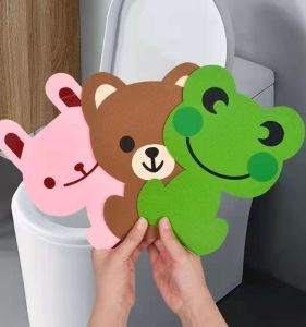 Toilet Toilet Deodorant Stickers Self-Adhesive Deodorant Fragrance Stickers Toilet Cartoon Decorative Stickers Waterproof Paste Toilet