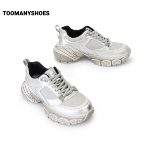 Toomanyshoes | Dad Shoes Silver