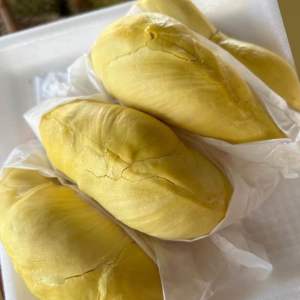 ทุเรียน ทุเรียนหมอนทอง เนื้อหอมมันอร่อย กรอบนอกนุ่มใน จัดส่งทั้งลูก รับประกันจากทางร้าน