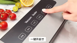 3 Pin Plug!! 65KPa Suction Vacuum Sealer with 100 Sealed Bags Mesin Vacum Makanan UV Sterilization Home Mutifunctional Dry Wet Food Packing Machine