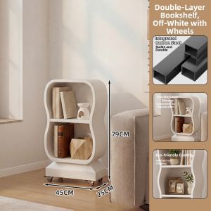 YIYOU | Cream Style Modern Portable Bookshelf